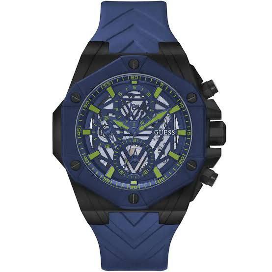 Men's Midnight Blue Watch ⌚⚫🔵