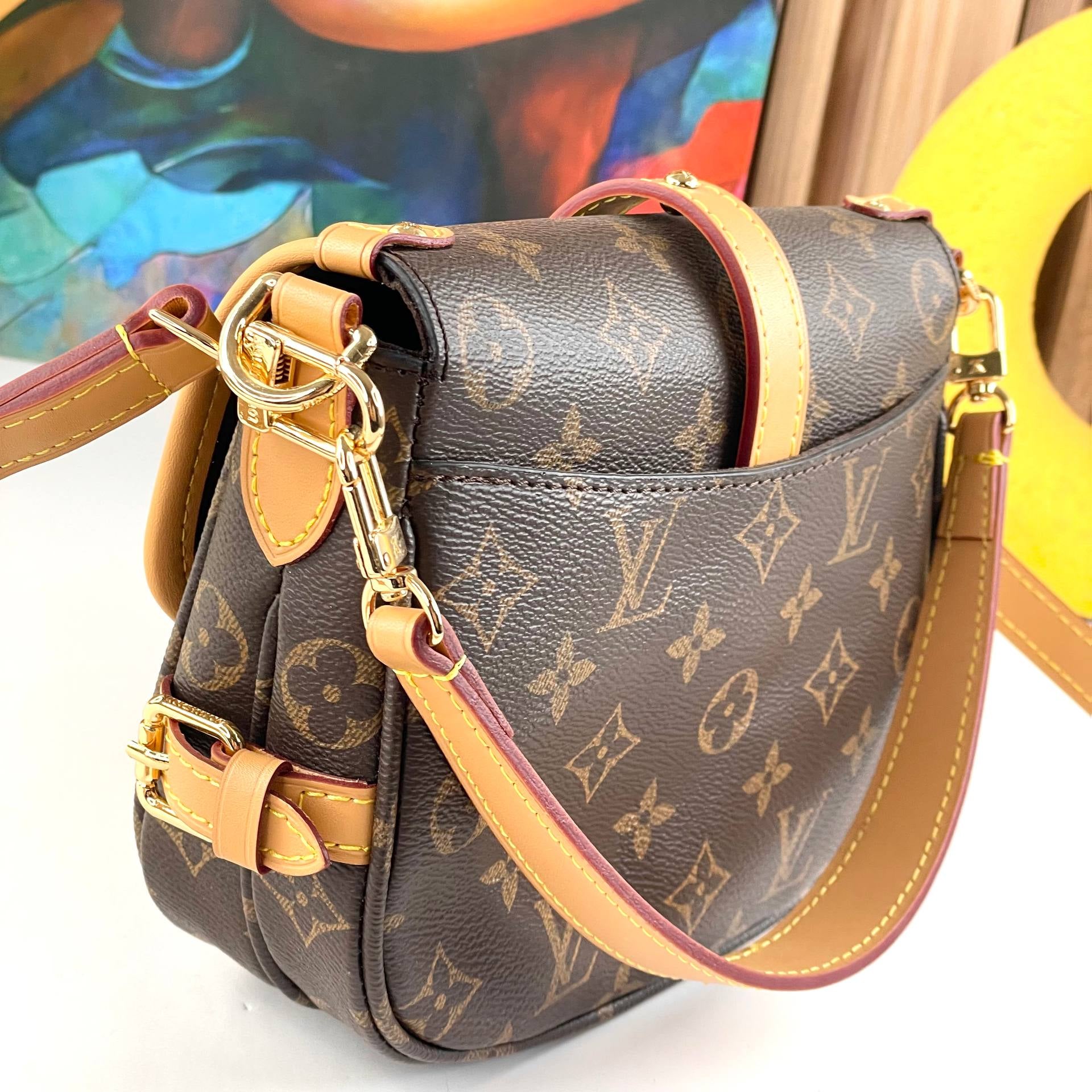Louis Vuitton Monogram Chantilly Crossbody Bag 👜✨🤎