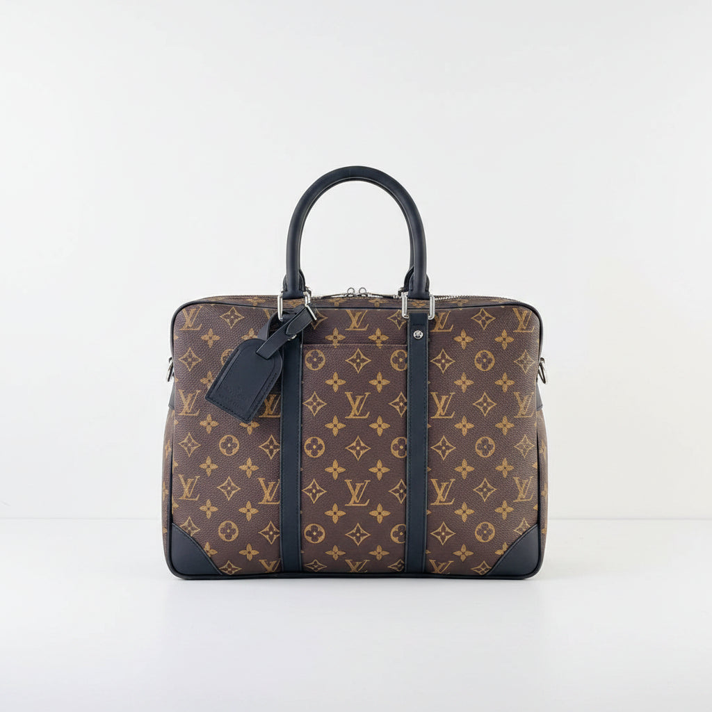Louis Vuitton Monogram Briefcase with Detachable Strap 💼✨