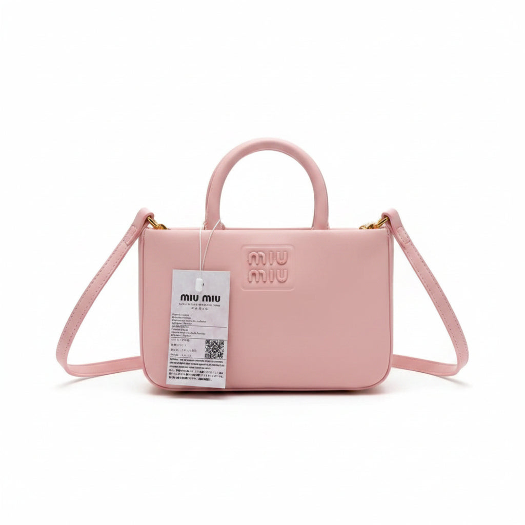 Miu Miu Leather Mini Handbag with Detachable Strap 👜✨