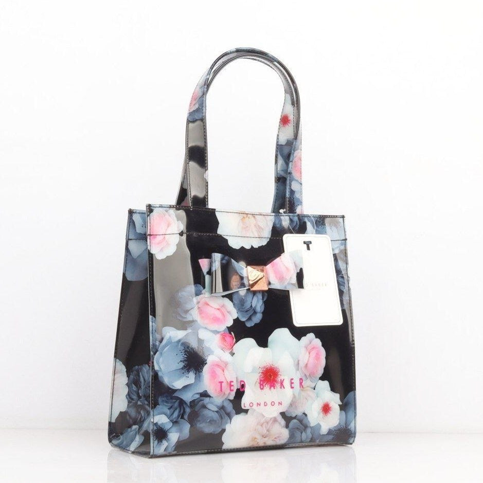 Ted Baker Floral Silicone Mirror Bag with Bow Detail 🌸✨