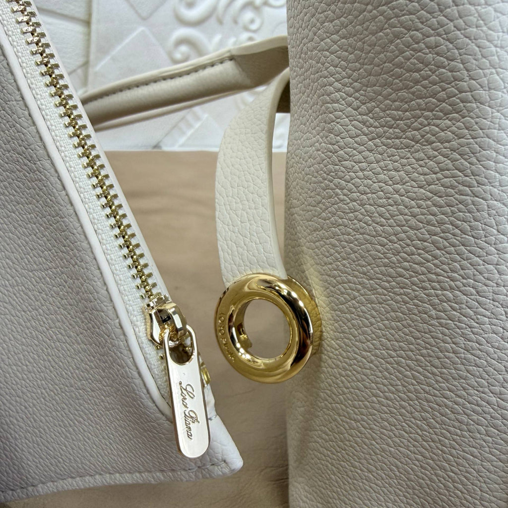 Loro Piana Textured Tote with Gold-Tone Hardware ✨👜