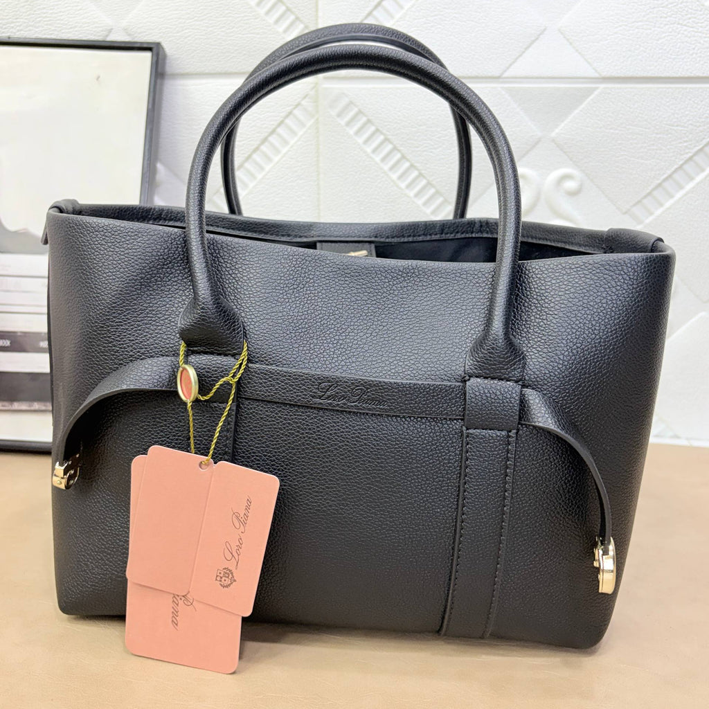 Loro Piana Textured Tote with Gold-Tone Hardware ✨👜