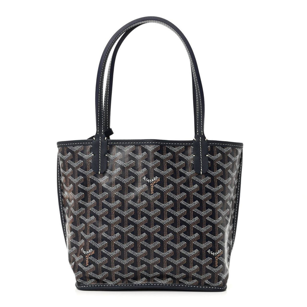 Chevron Print Tote Bag with Matching Pouch
