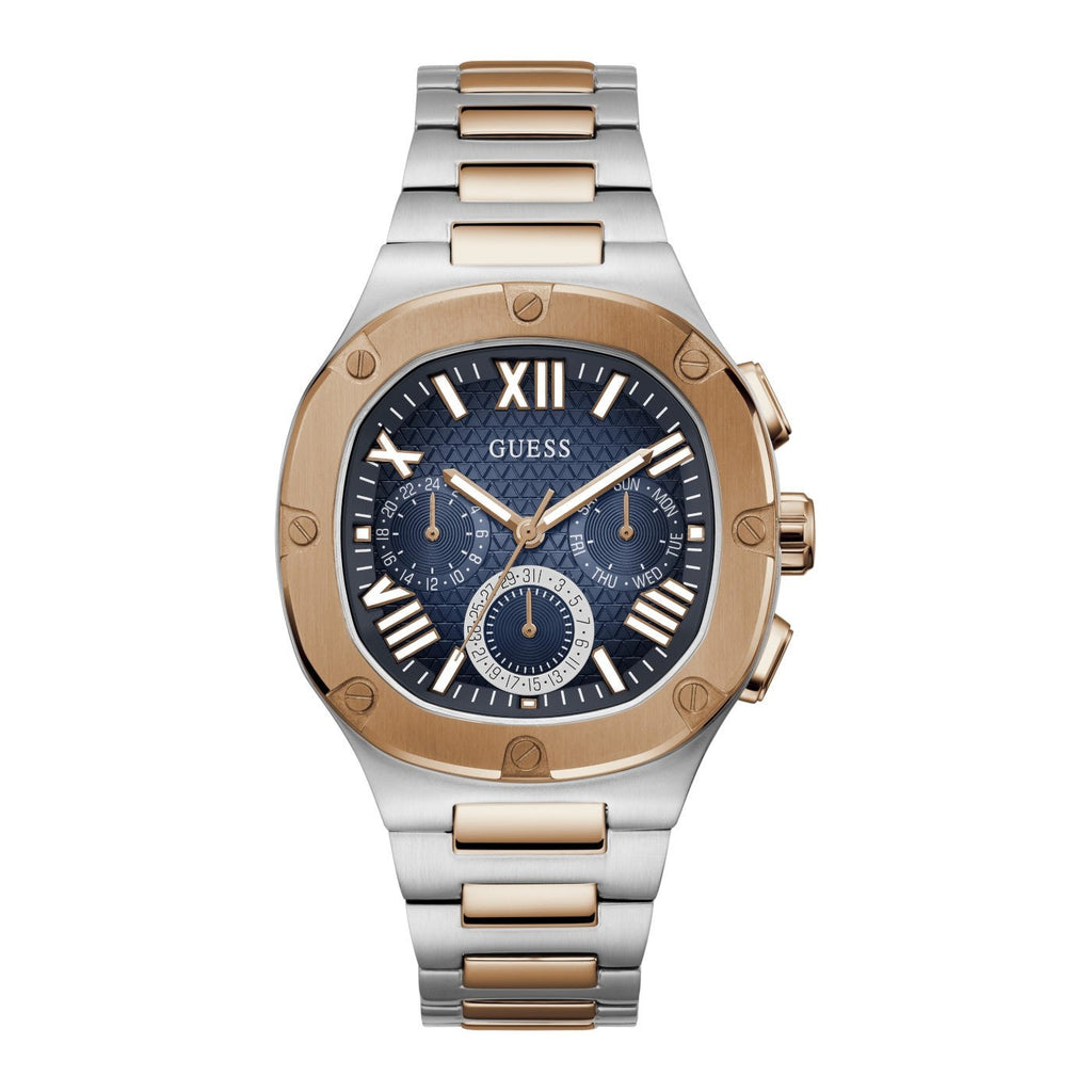 Guess Men's Multifunction Stainless Steel Two-Tone Watch
