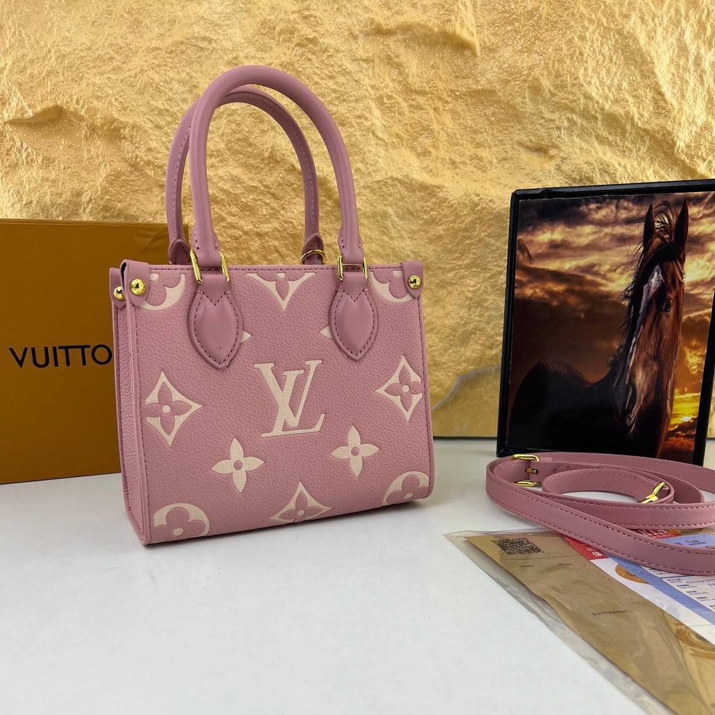 Louis Vuitton Monogram Empreinte Black Mini Tote