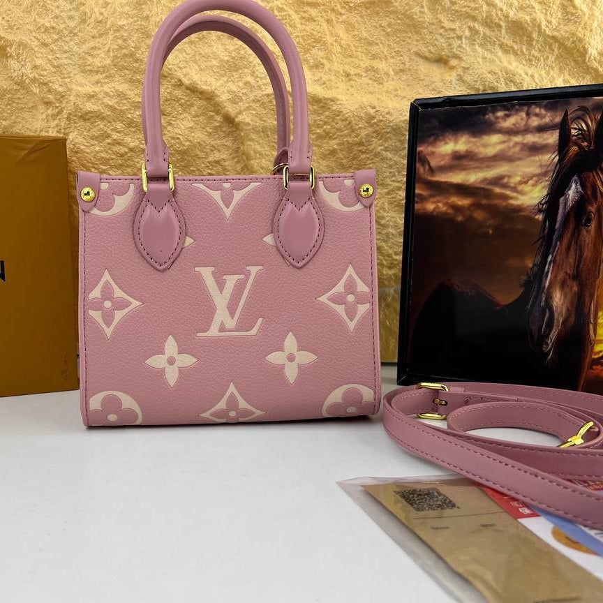 Louis Vuitton Monogram Empreinte Black Mini Tote