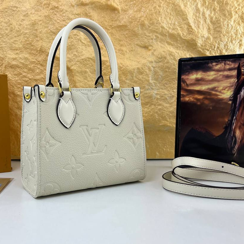 Louis Vuitton Monogram Empreinte Black Mini Tote