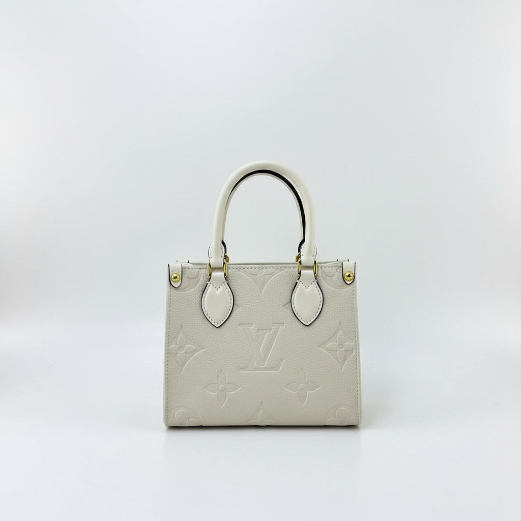Louis Vuitton Monogram Empreinte Black Mini Tote