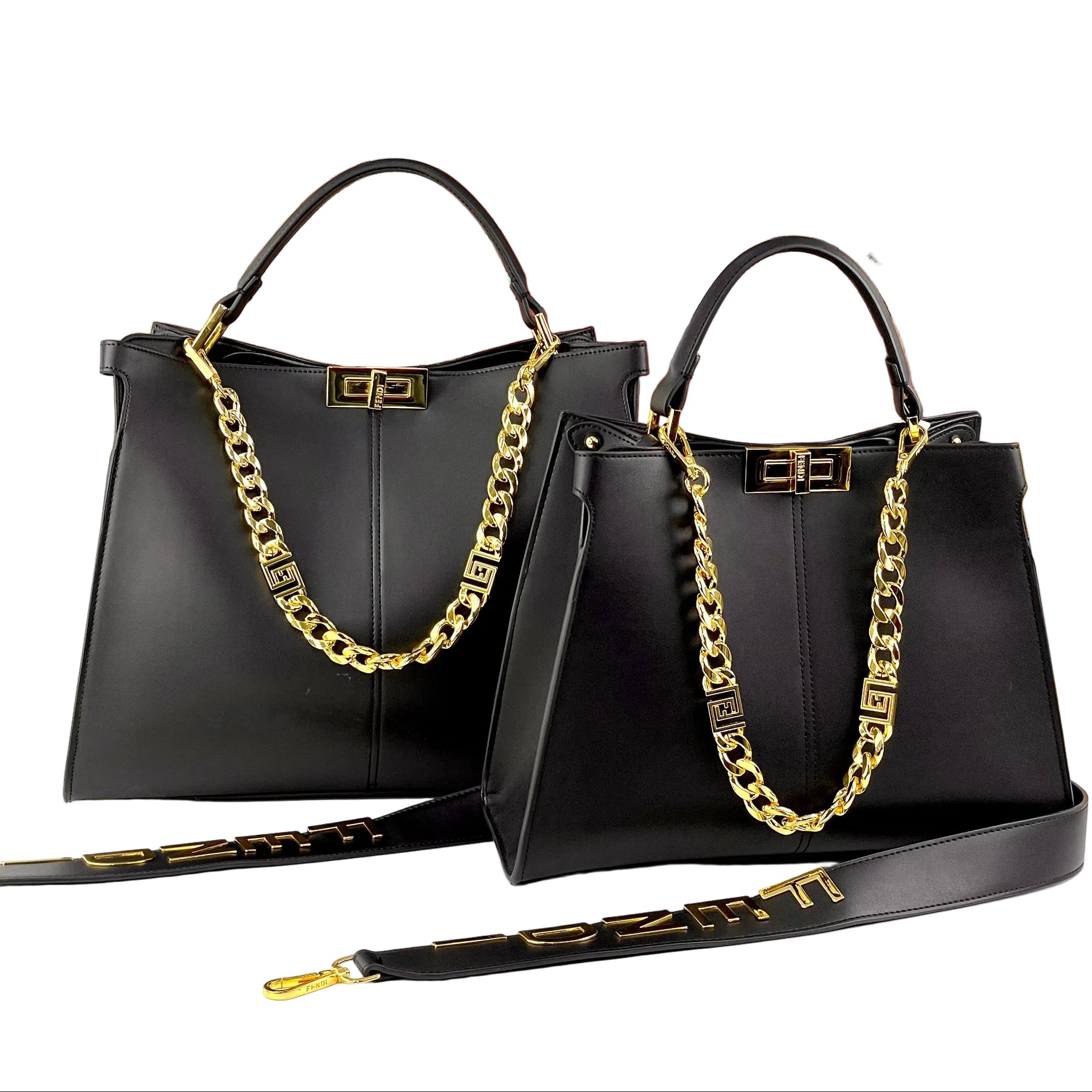 Fendi Black Tote: Iconic Style 🖤