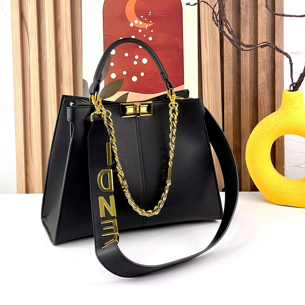 Fendi Black Tote: Iconic Style 🖤
