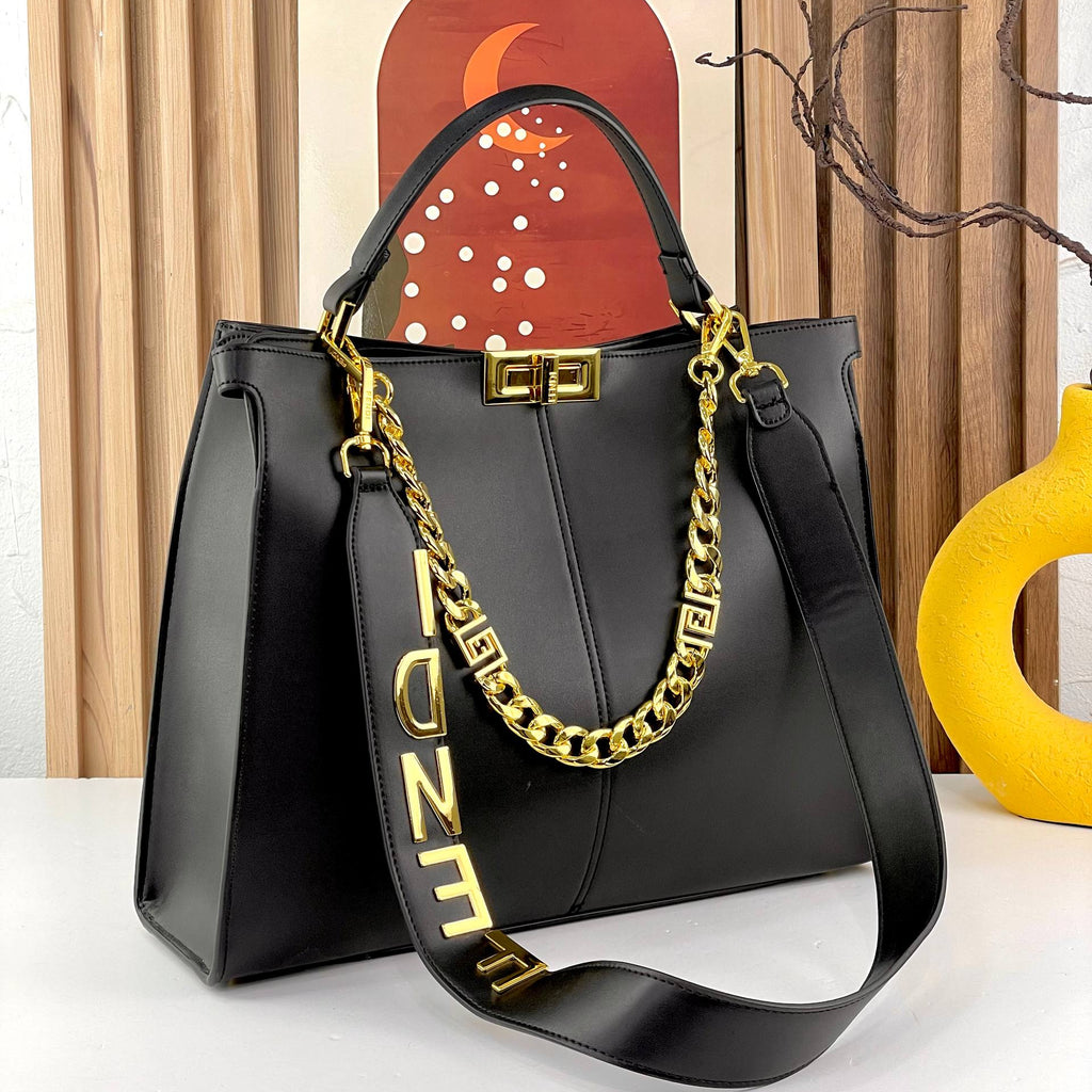 Fendi Black Tote: Iconic Style 🖤