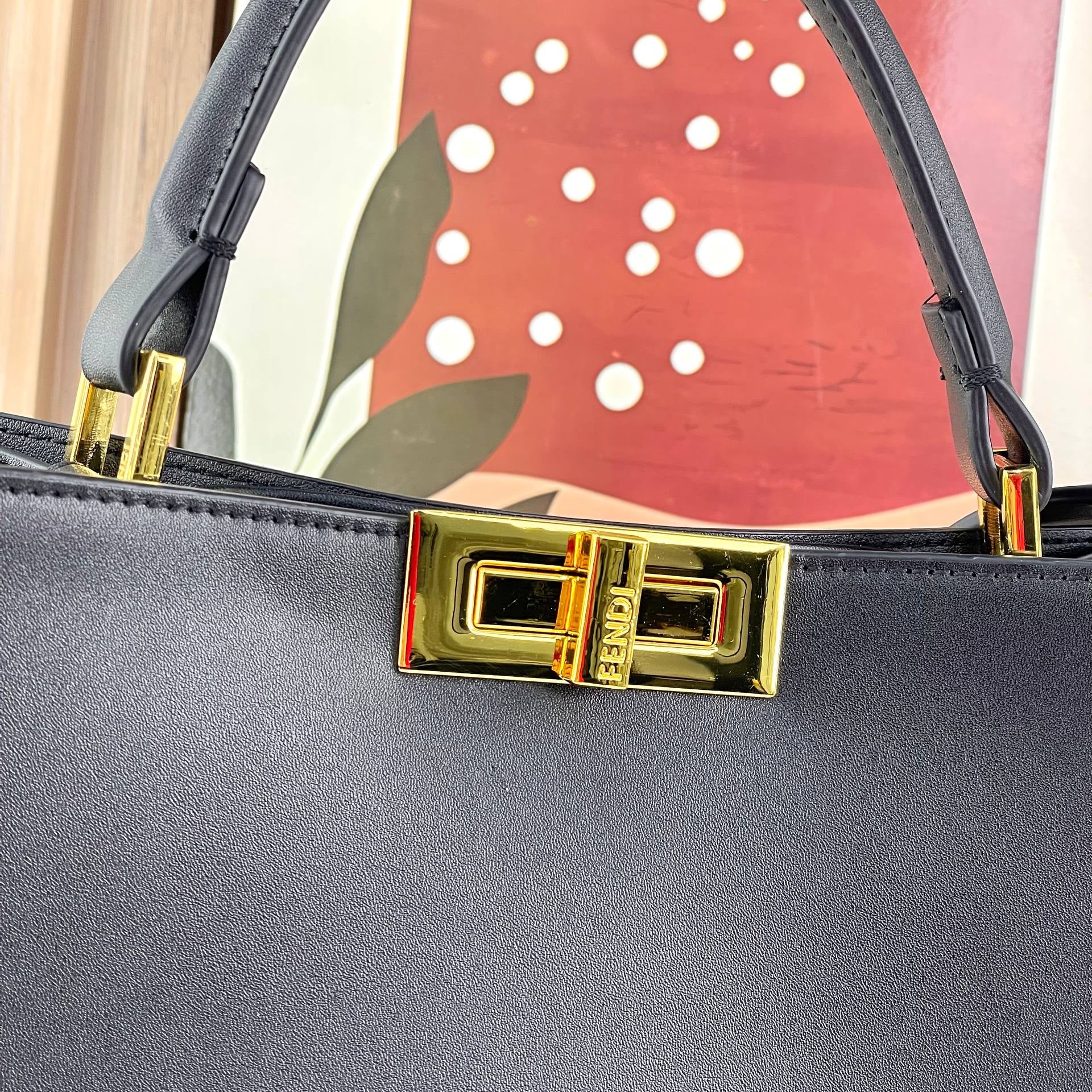Fendi Black Tote: Iconic Style 🖤