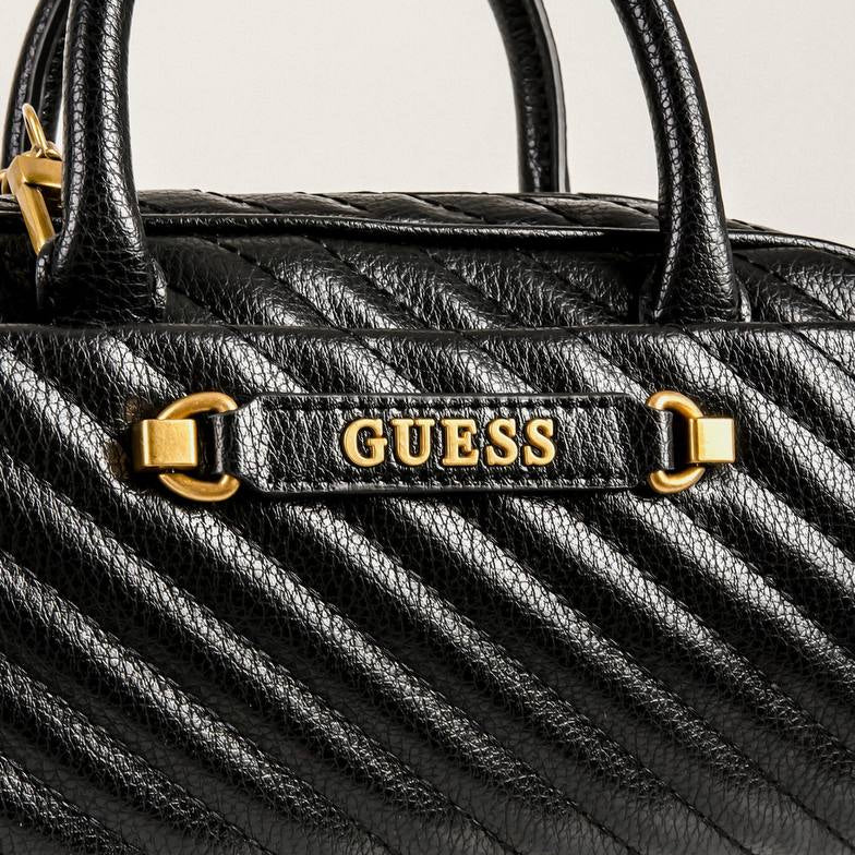 GUESS Black & White Bag 🖤🤍 Chic Carryall