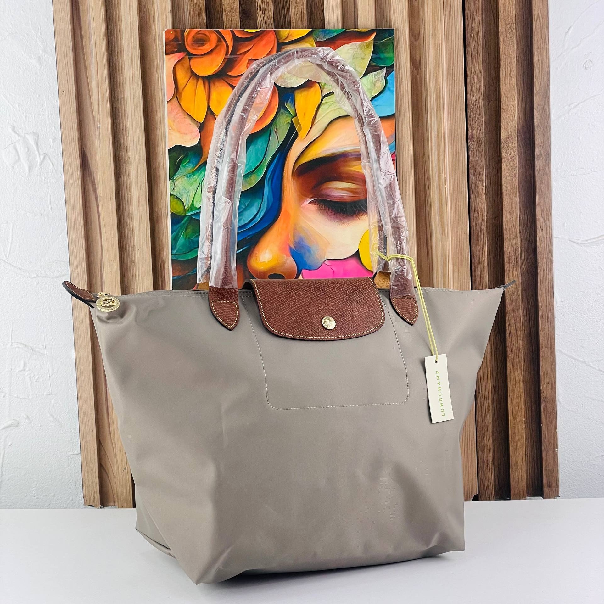 Longchamp Le Pliage Large Shoulder Bag in Navy Blue 👜✨🎨
