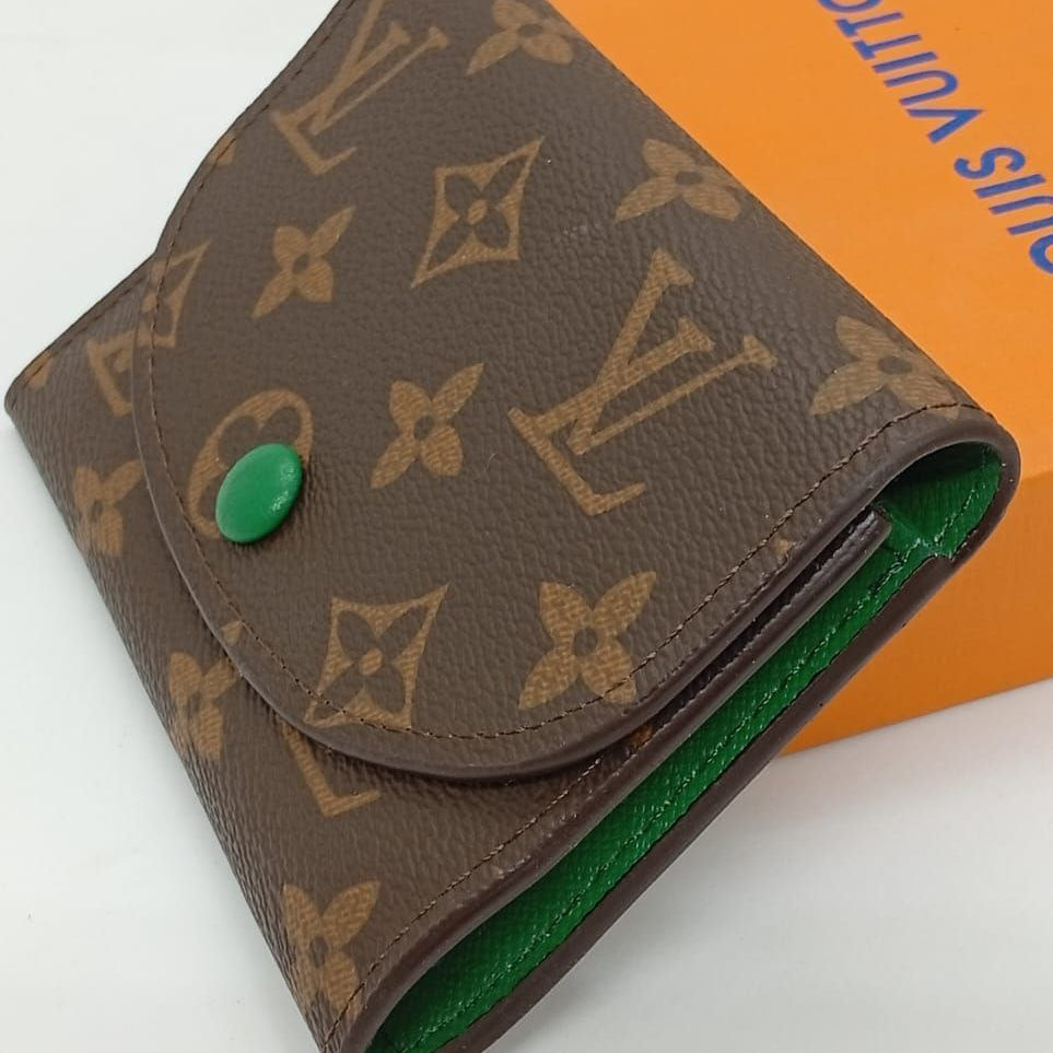 Louis Vuitton Monogram Victorine Wallet with Black Press Stud 👜🤎✨