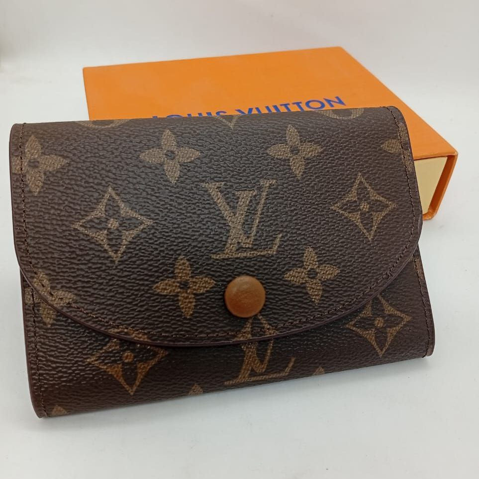 Louis Vuitton Monogram Victorine Wallet with Black Press Stud 👜🤎✨