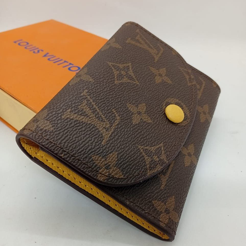 Louis Vuitton Monogram Victorine Wallet with Black Press Stud 👜🤎✨