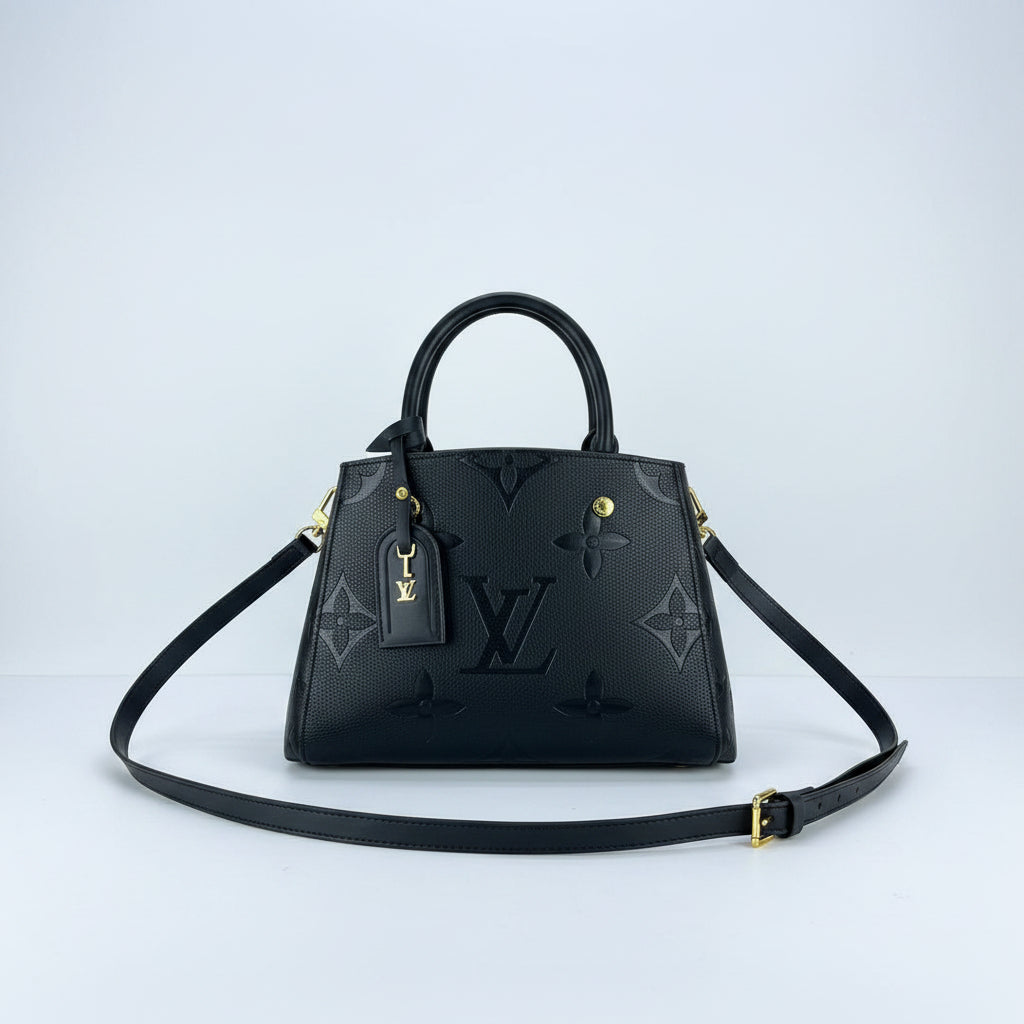 Louis Vuitton Monogram Empreinte Embossed Leather Bag 👜✨