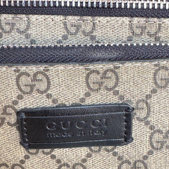 Gucci GG Monogram Belt Bag in Classic Beige and Brown Canvas 👜✨