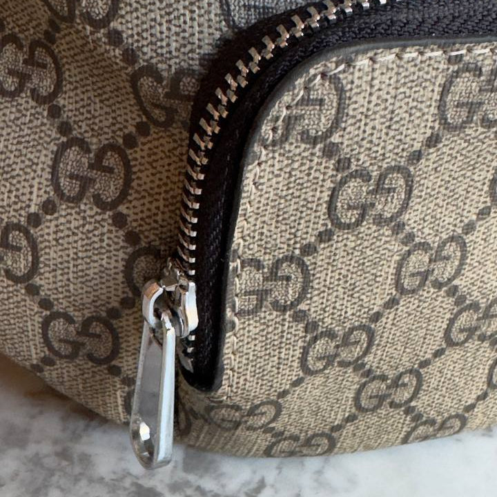 Gucci GG Monogram Belt Bag in Classic Beige and Brown Canvas 👜✨