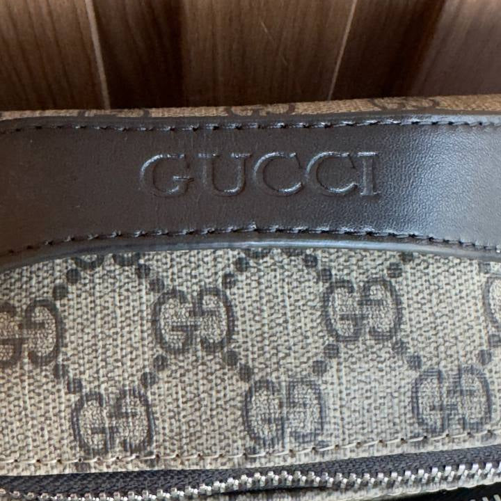 Gucci GG Monogram Belt Bag in Classic Beige and Brown Canvas 👜✨