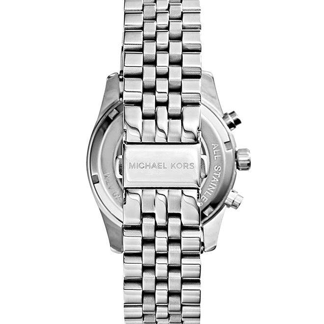 Michael Kors Silver Stainless Steel Chronograph Watch