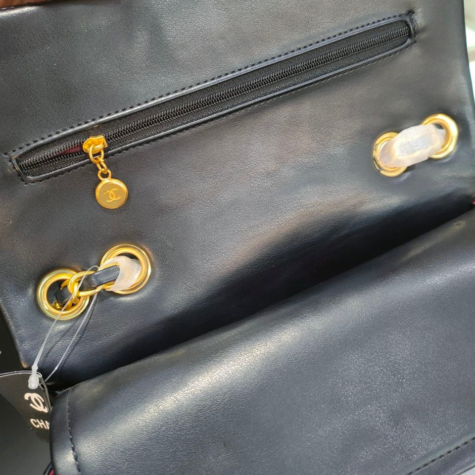 Chanel Floral Embellished Shoulder Bag with Chain Strap