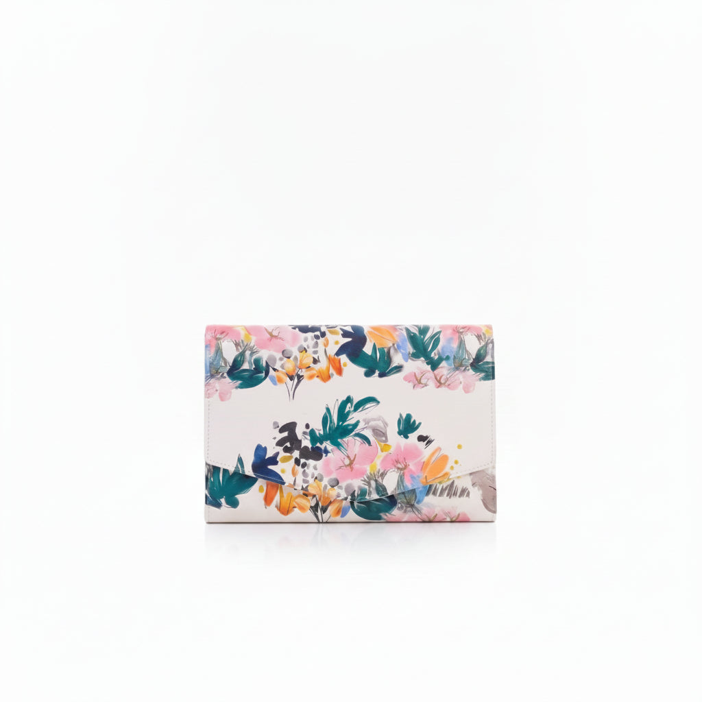 Ted Baker Floral Print Wristlet Clutch Bag