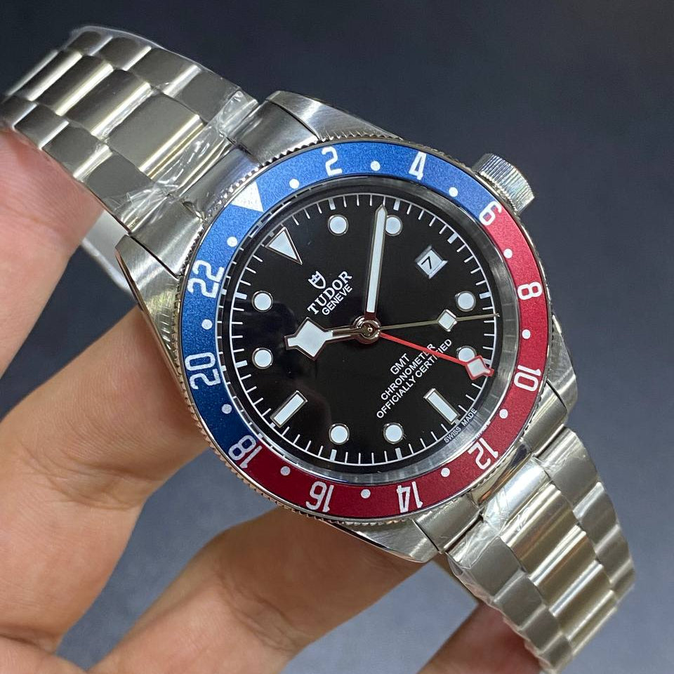 Tudor GMT Master Chronometer Stainless Steel Rotating Bezel Watch