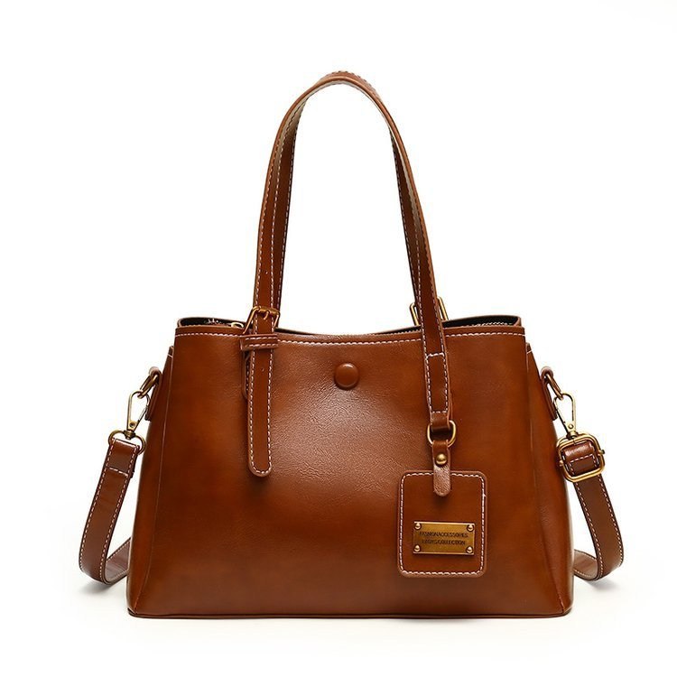 Ladies Collection Signature Tote with Decorative Branding Tag