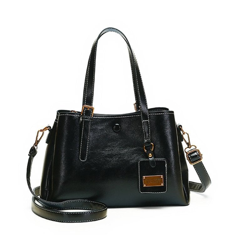 Ladies Collection Signature Tote with Decorative Branding Tag