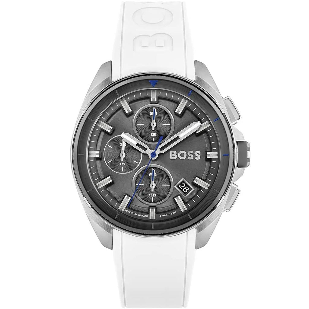 BOSS Sport Chronograph with Black Silicone Strap
