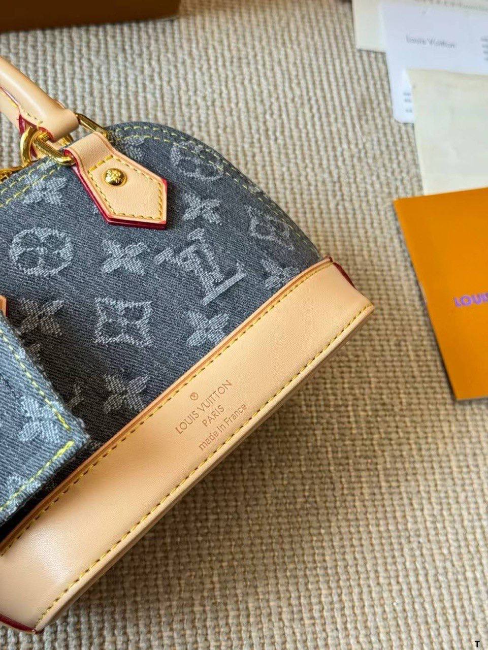 Louis Vuitton Monogram Denim Nano Alma Handbag 👜✨💙