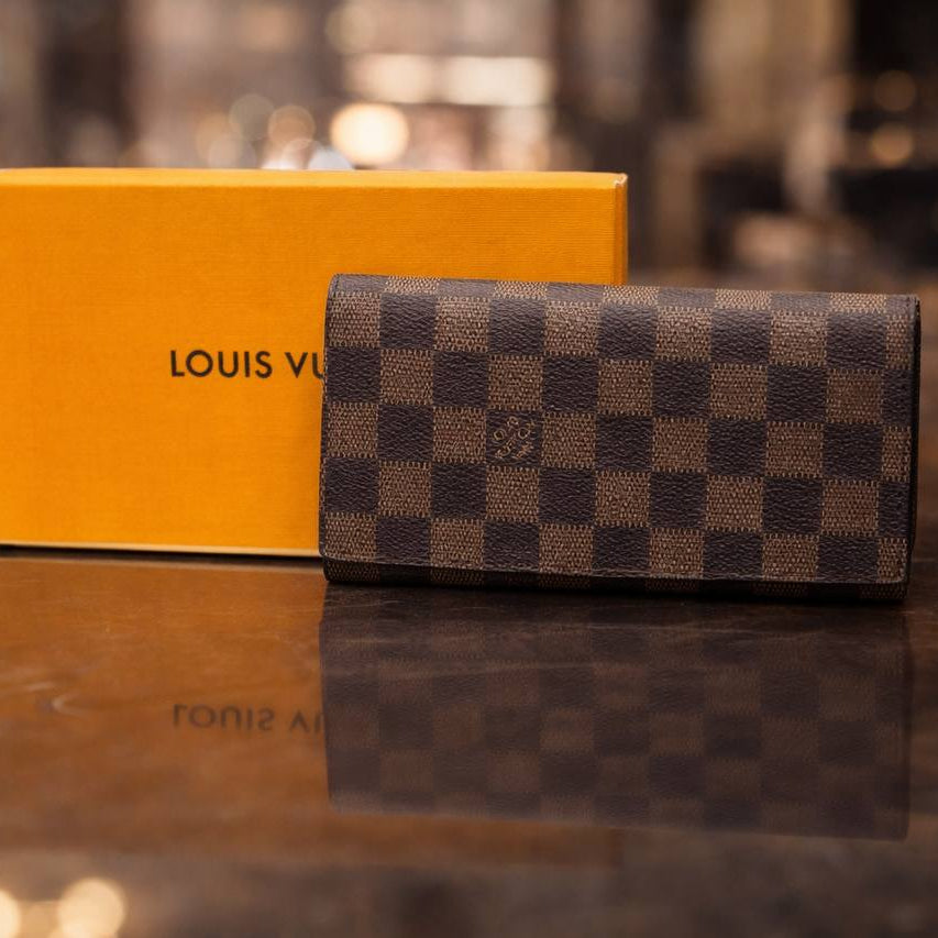 LOUIS VUITTON Bi-Fold Wallet 🖤🤎 Luxe Organizer