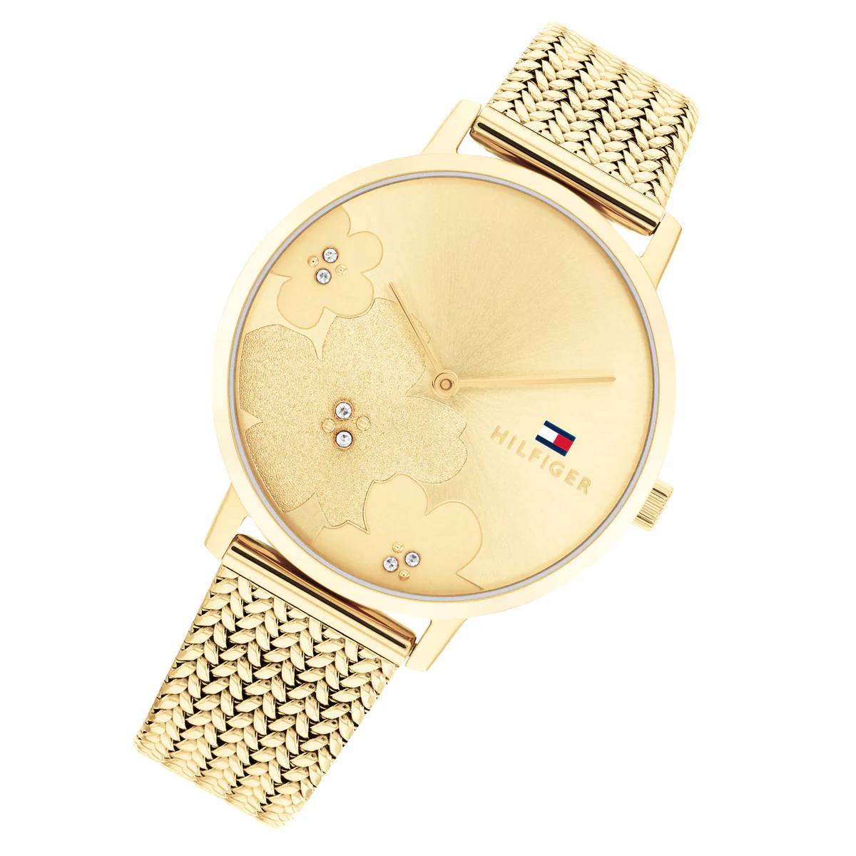 Tommy Hilfiger Gold-Tone Stainless Steel Watch ⌚✨💛