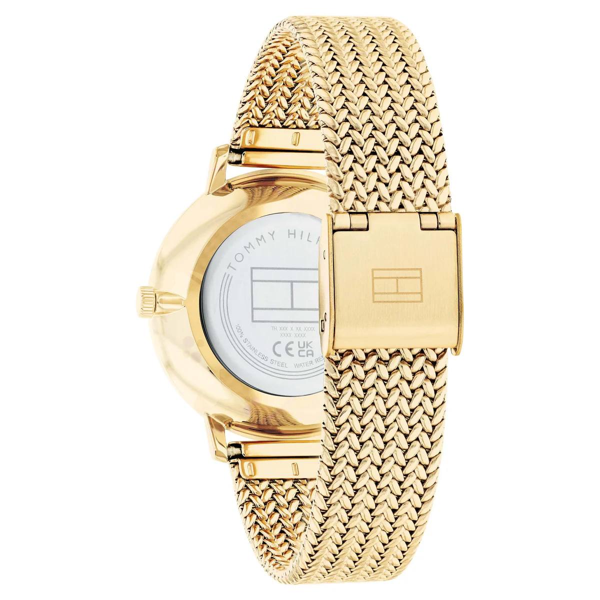 Tommy Hilfiger Gold-Tone Stainless Steel Watch ⌚✨💛