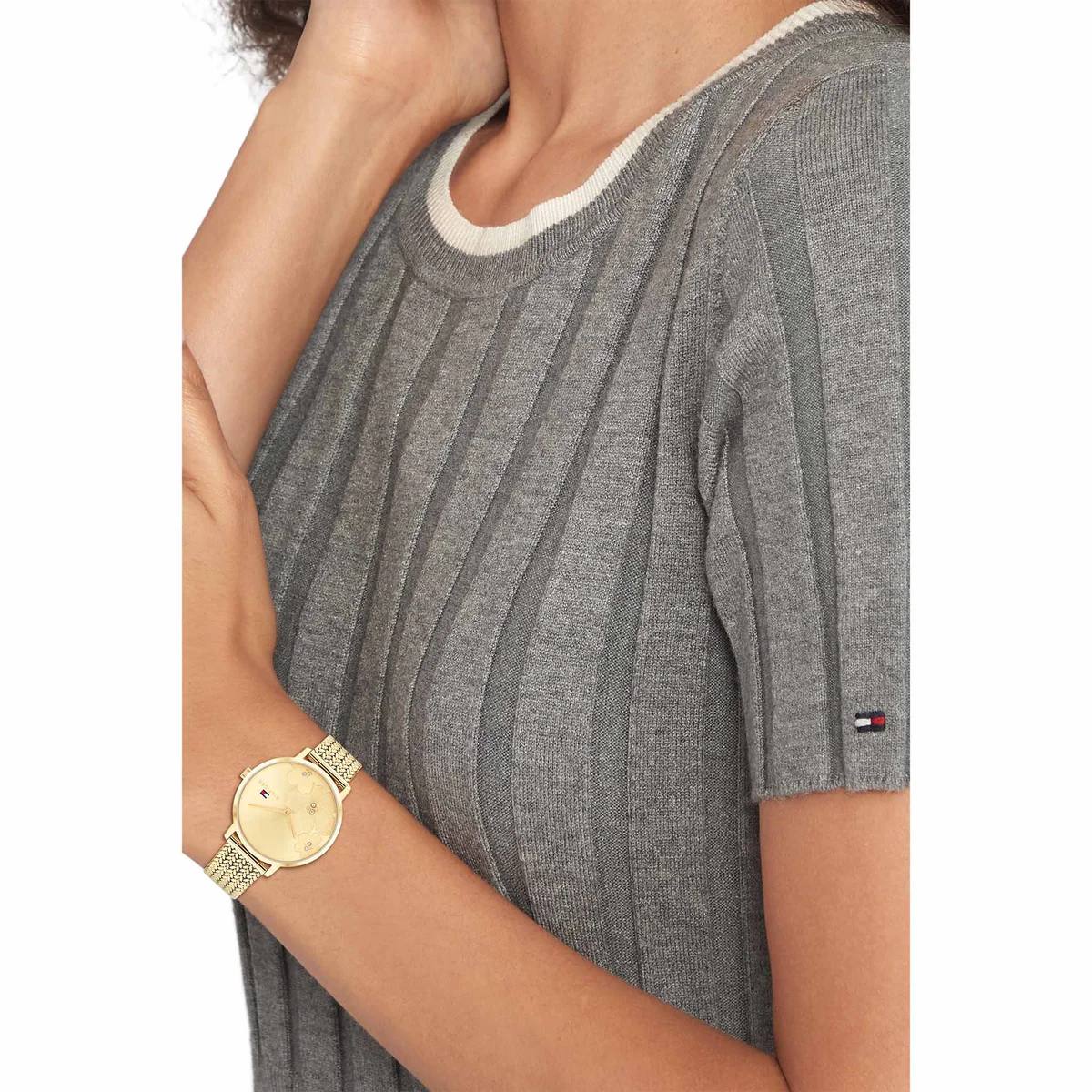 Tommy Hilfiger Gold-Tone Stainless Steel Watch ⌚✨💛