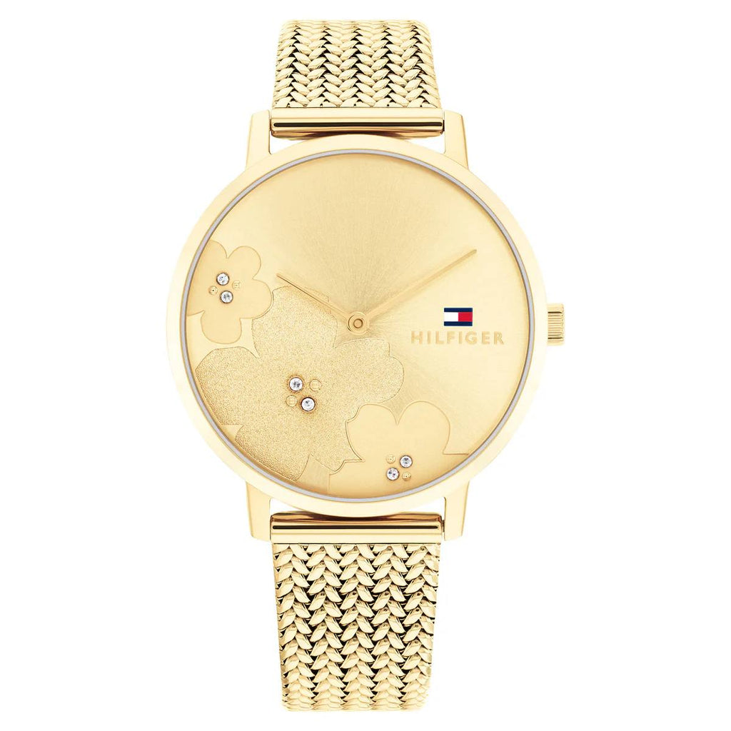 Tommy Hilfiger Gold-Tone Stainless Steel Watch ⌚✨💛