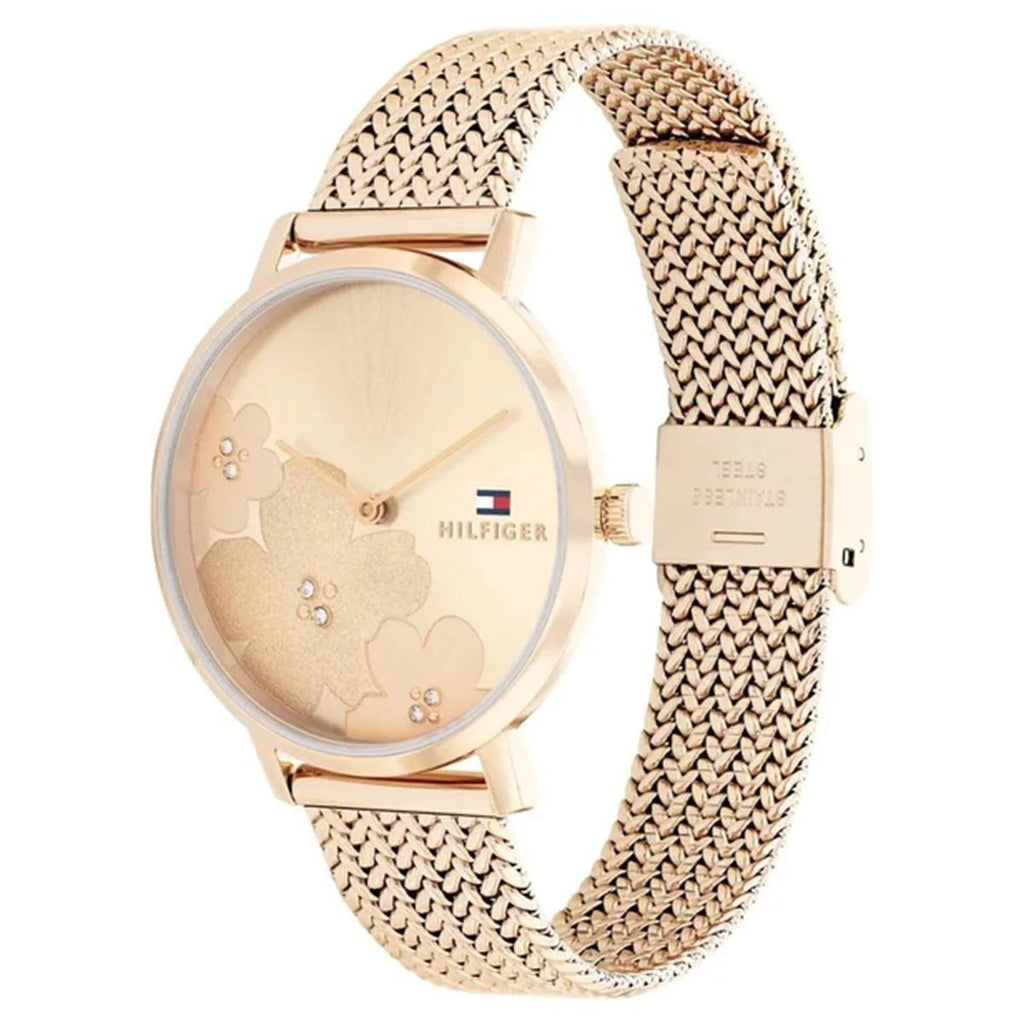 Tommy Hilfiger Gold-Tone Stainless Steel Watch ⌚✨💛