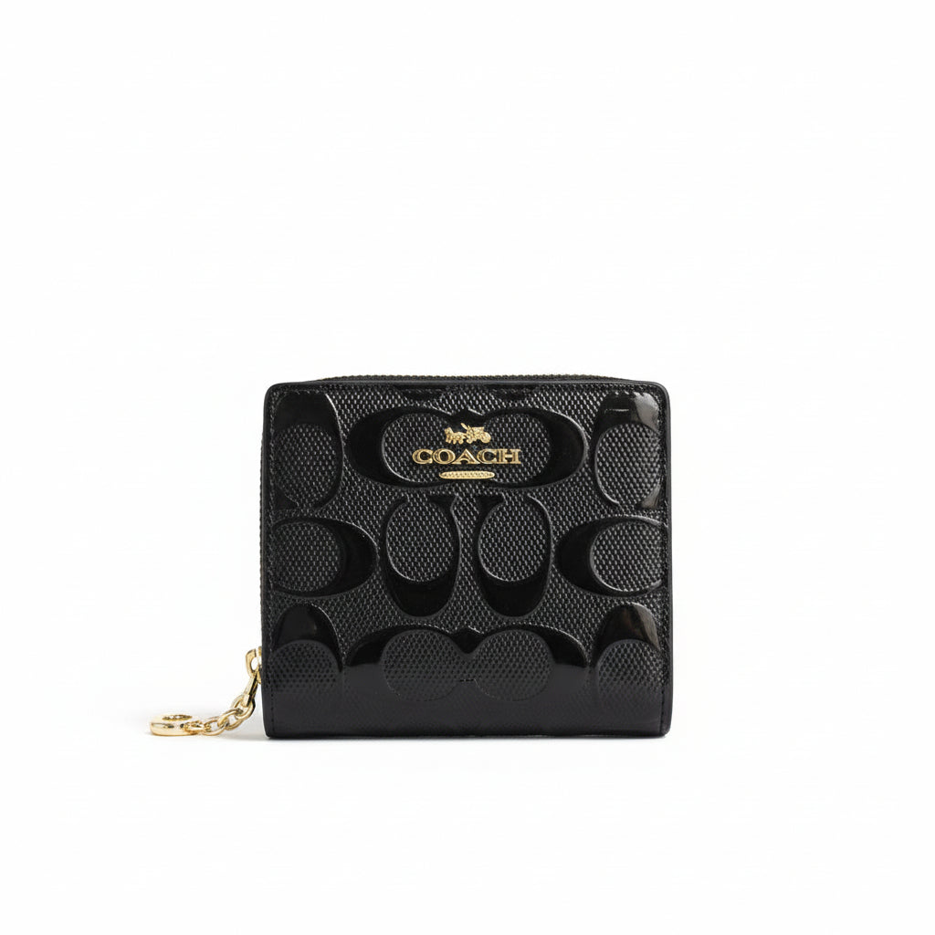 COACH Black Wallet 🖤 Top Quality with Box