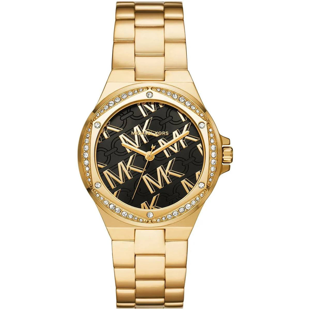Michael Kors Gold-Tone Logo Watch ⌚✨💛