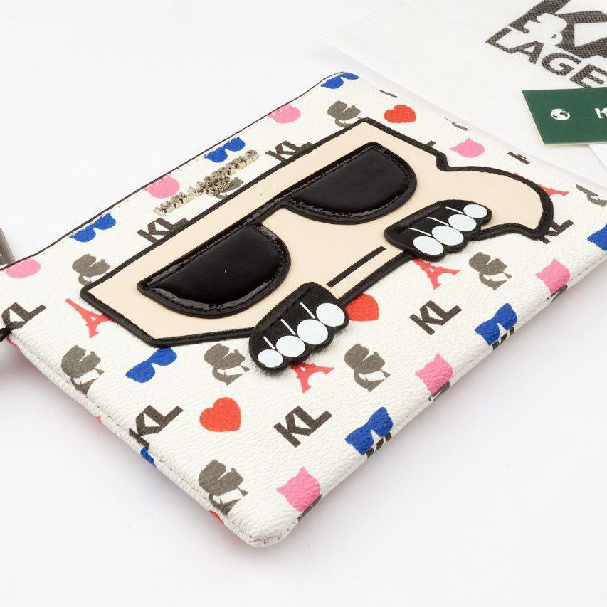 Karl Lagerfeld NYC Taxi Clutch Wallet in Black and Yellow 🚕👜