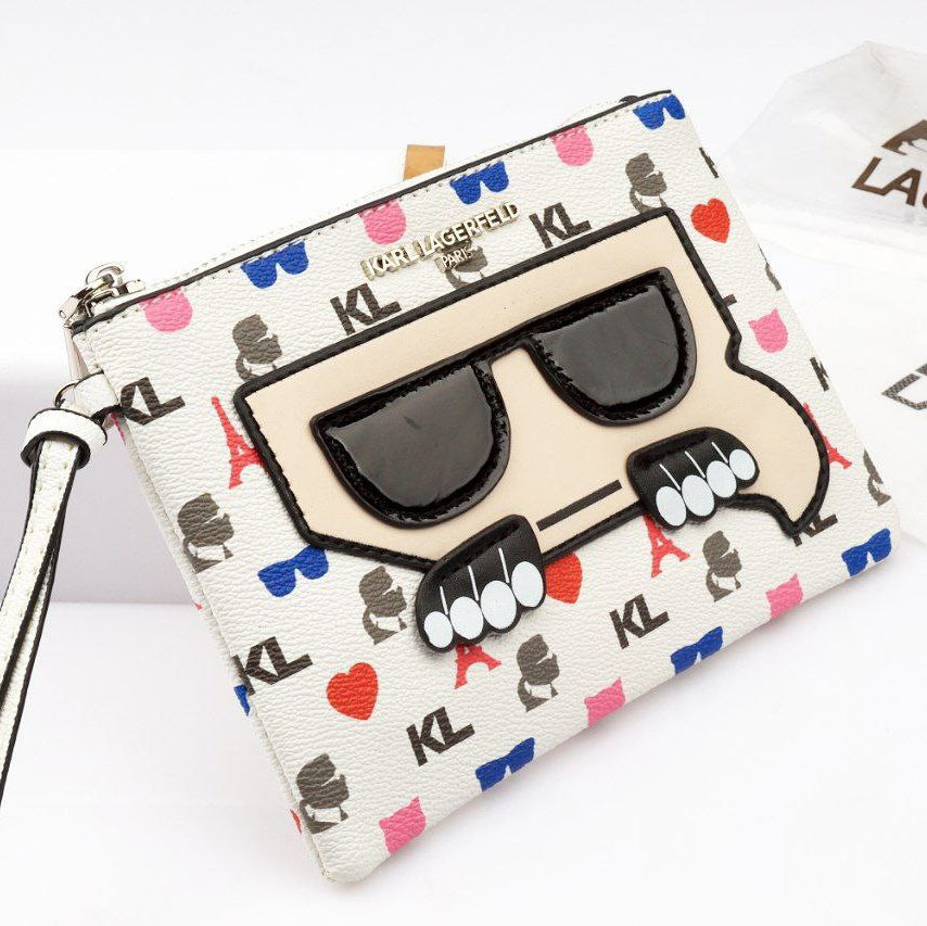 Karl Lagerfeld NYC Taxi Clutch Wallet in Black and Yellow 🚕👜