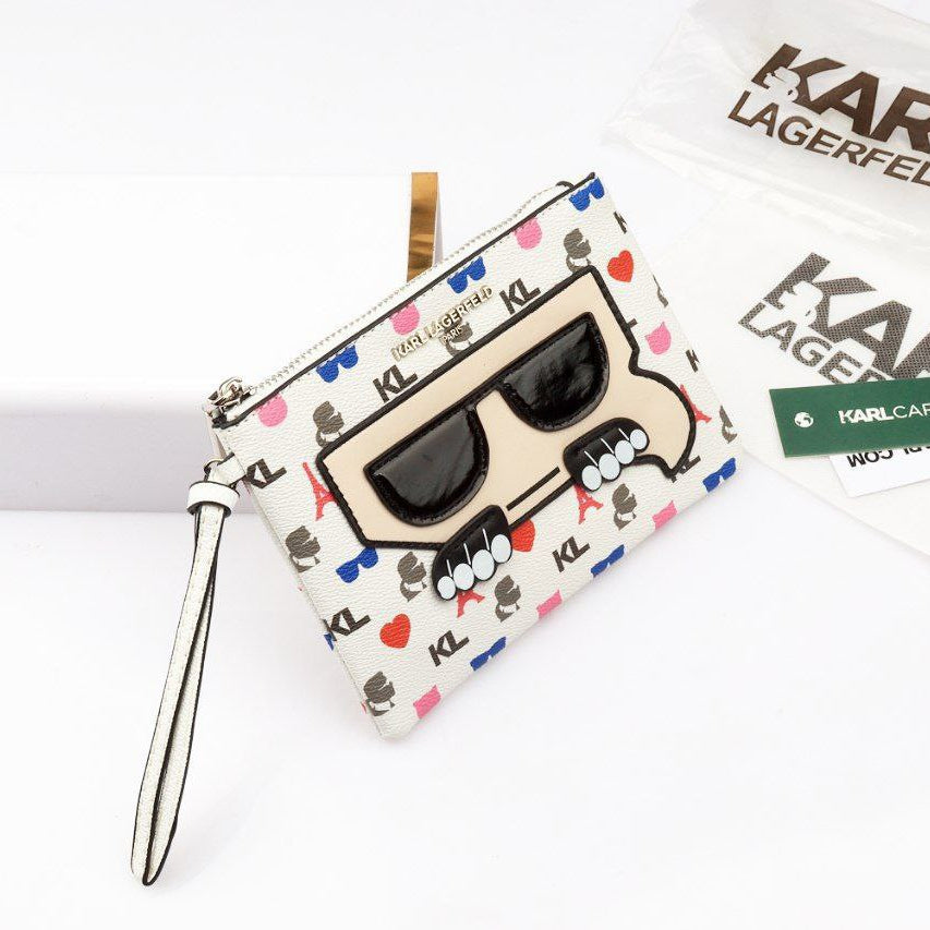 Karl Lagerfeld NYC Taxi Clutch Wallet in Black and Yellow 🚕👜