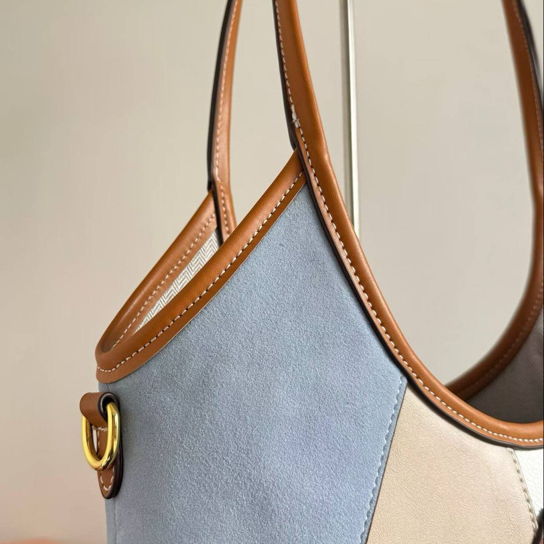 Miu Miu Patchwork Tote Bag in Multi-Color Leather and Suede 👜✨