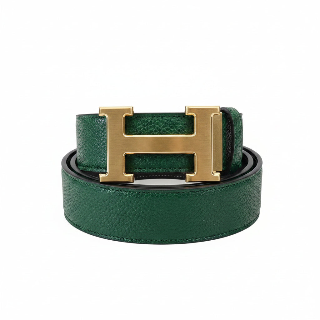 Hermès Mirror Double Face Leather Belt 👜✨