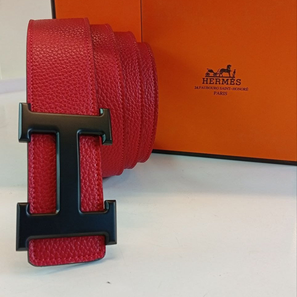 Hermès Mirror Double Face Leather Belt 👜✨