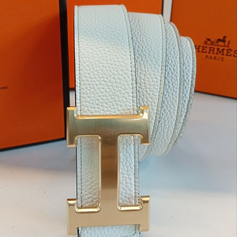 Hermès Mirror Double Face Leather Belt 👜✨