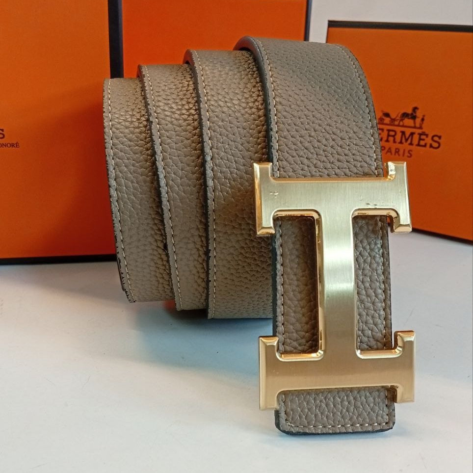 Hermès Mirror Double Face Leather Belt 👜✨